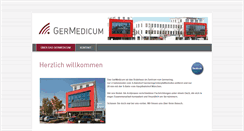 Desktop Screenshot of germedicum.de